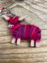 Hairy Coo Keyring