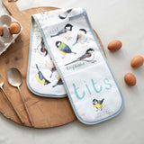 Sarah Edmonds Tits Bird Oven Glove – illustrated design