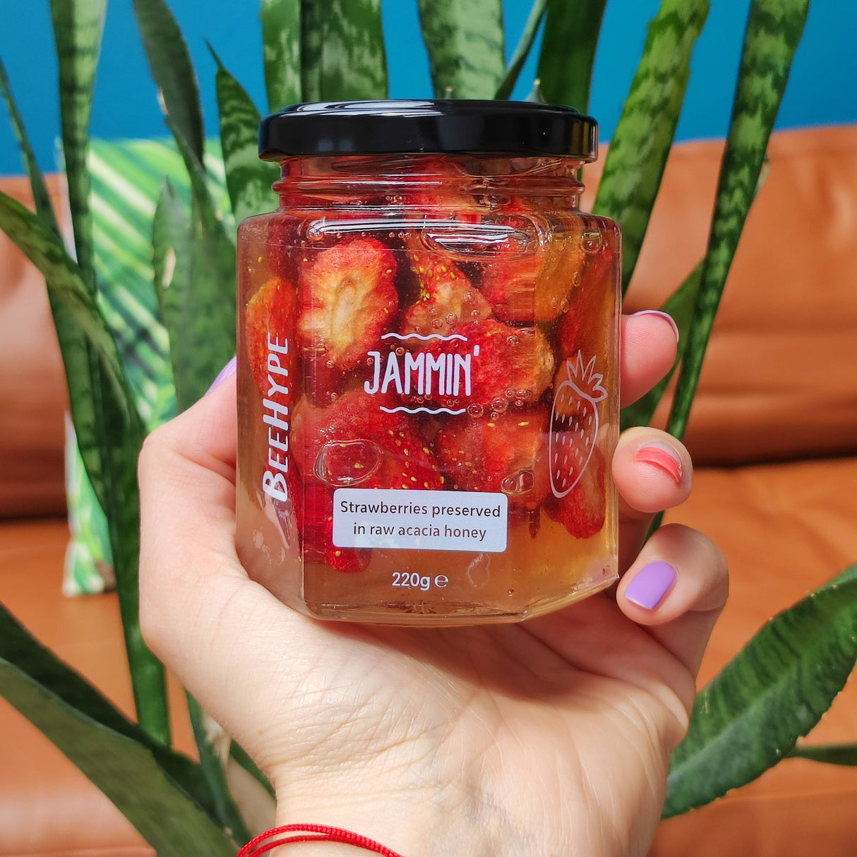 Jammin Strawberries In Acacia Honey