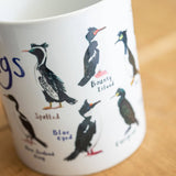 Sarah Edmonds Shags Bird Mug – illustrated design