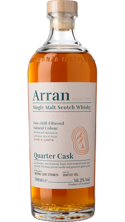 Arran The Bothy Quarter Cask 70 cl | 56.2% Single Malt | The Arran