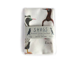 Sarah Edmonds Shags Bird Cotton Tea Towel – illustrated design