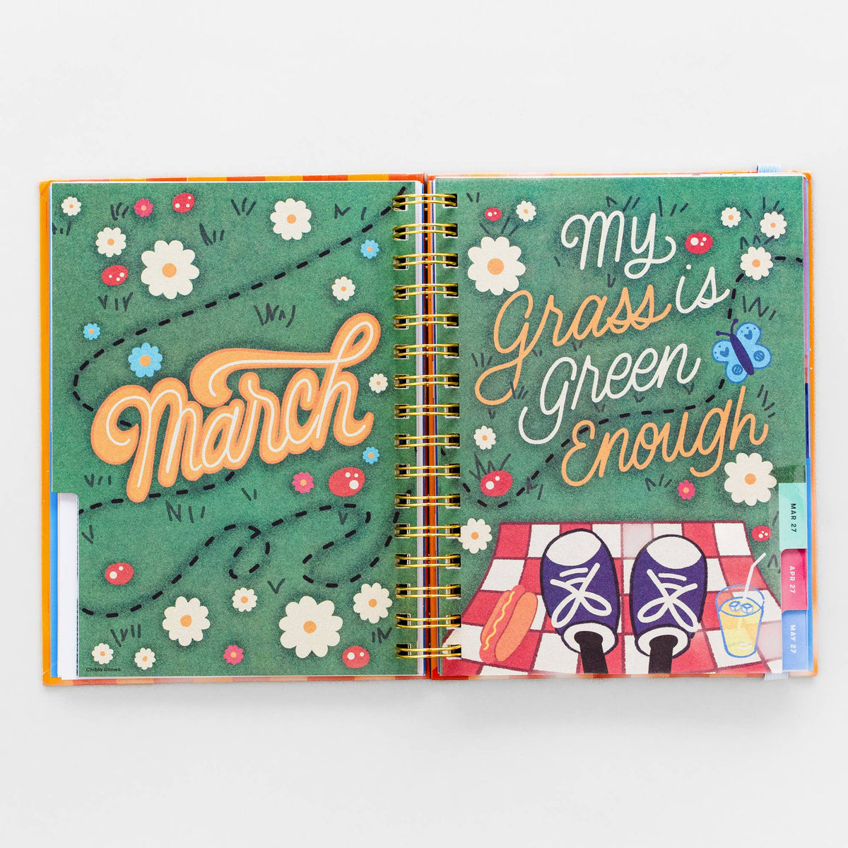 12 Month Medium Planner - Living and Loving It
