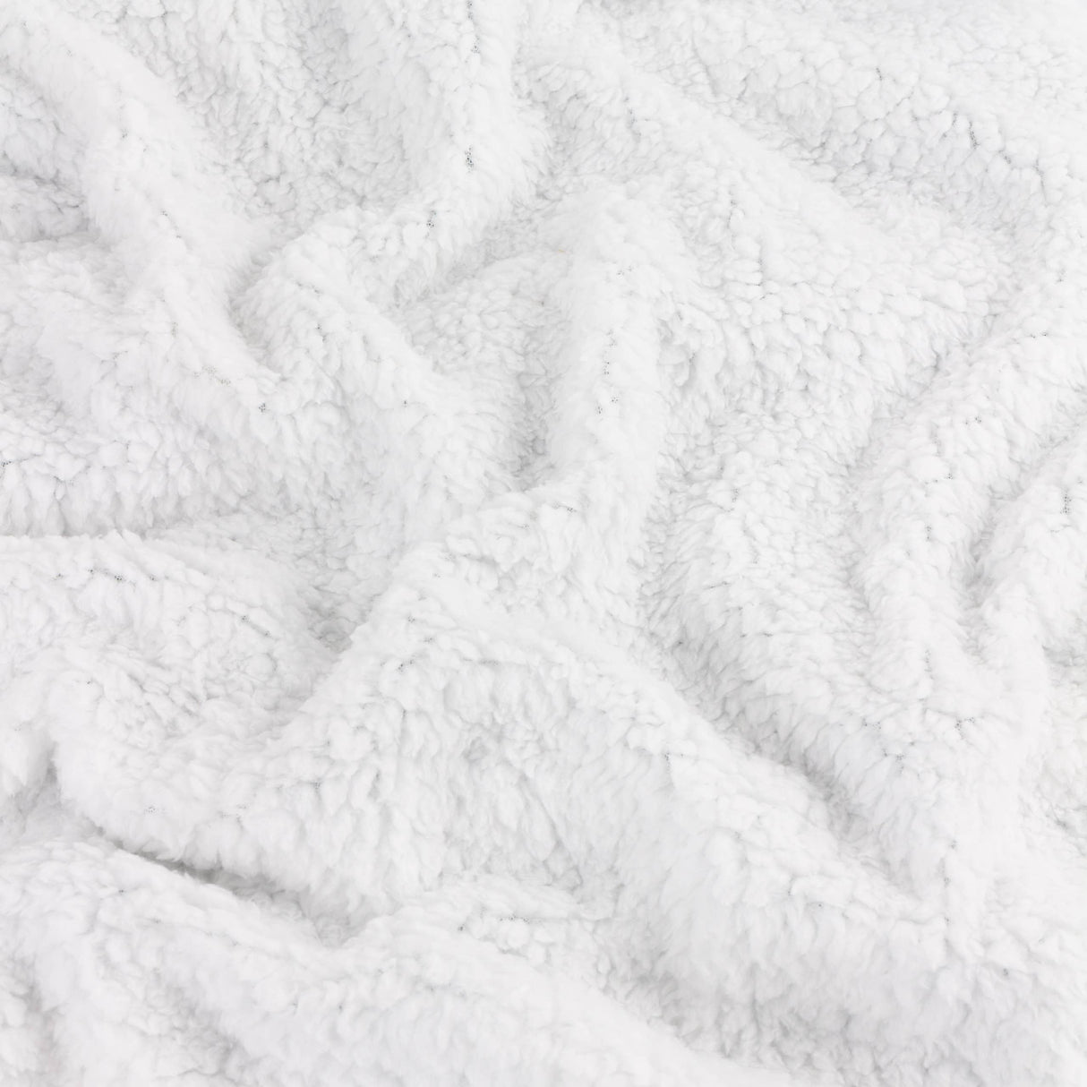 Skandi Woodland Sherpa Fleece Throw Sable: Sable / 140 x 180cm