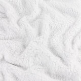 Skandi Woodland Sherpa Fleece Throw Sable: Sable / 140 x 180cm