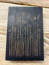 East of India decorative wooden block ornament