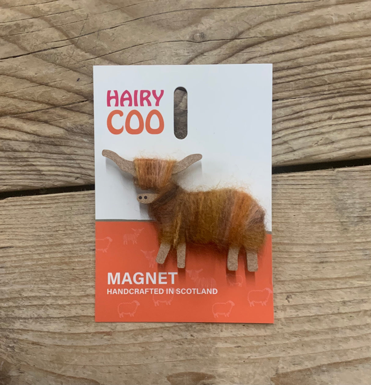Hairy Coo Fridge Magnet