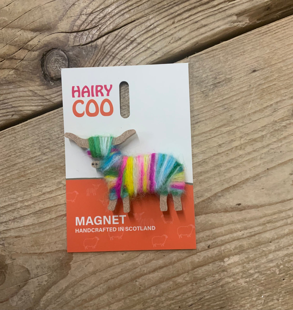 Hairy Coo Fridge Magnet
