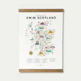 Oldfield Design Swim Scotland Poster Tube & Hanger