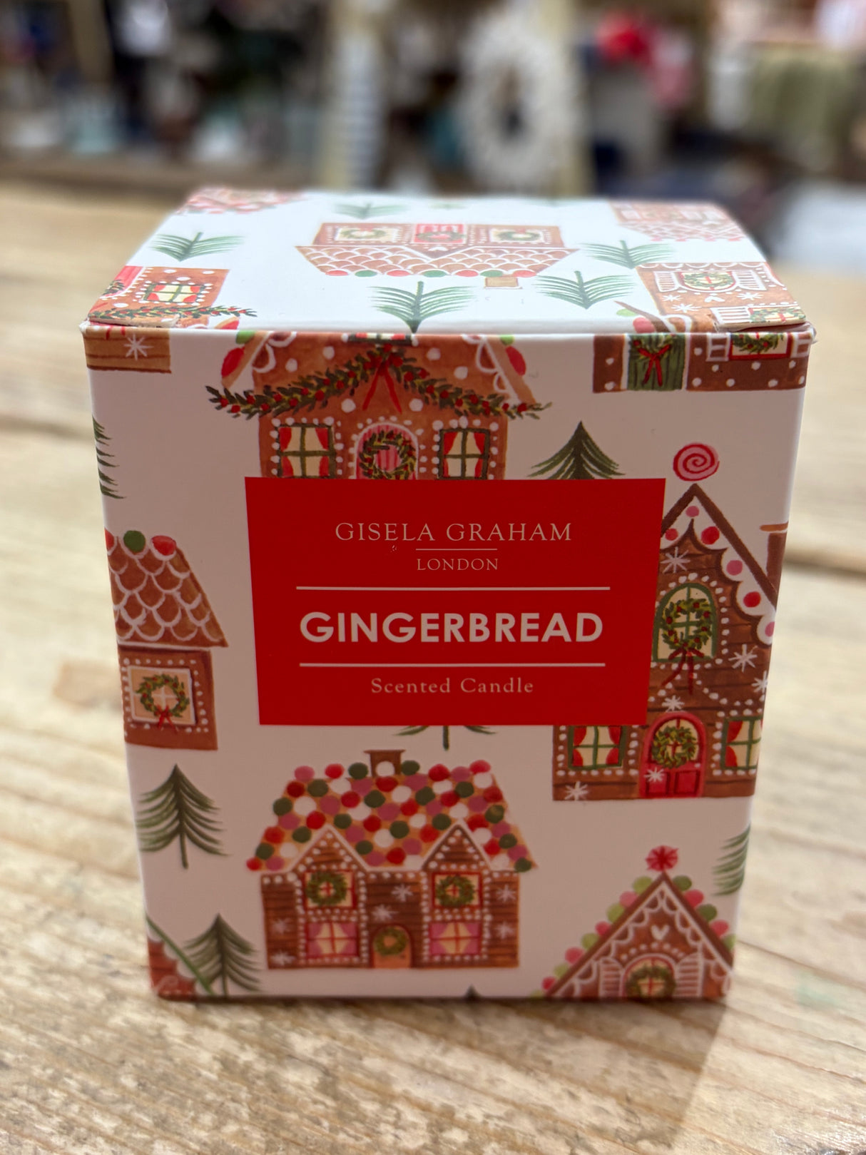 Gisela Graham Gingerbread Scented Candle - small