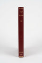 The spine of a burgundy book from The Book of Arran – Volumes 1 & 2 | Glasgow Society of Arran Reprints, featuring gold lettering that reads “The Book of Arran,” “History and Folklore,” “Vol. II,” and “Olasoon Mucker.”