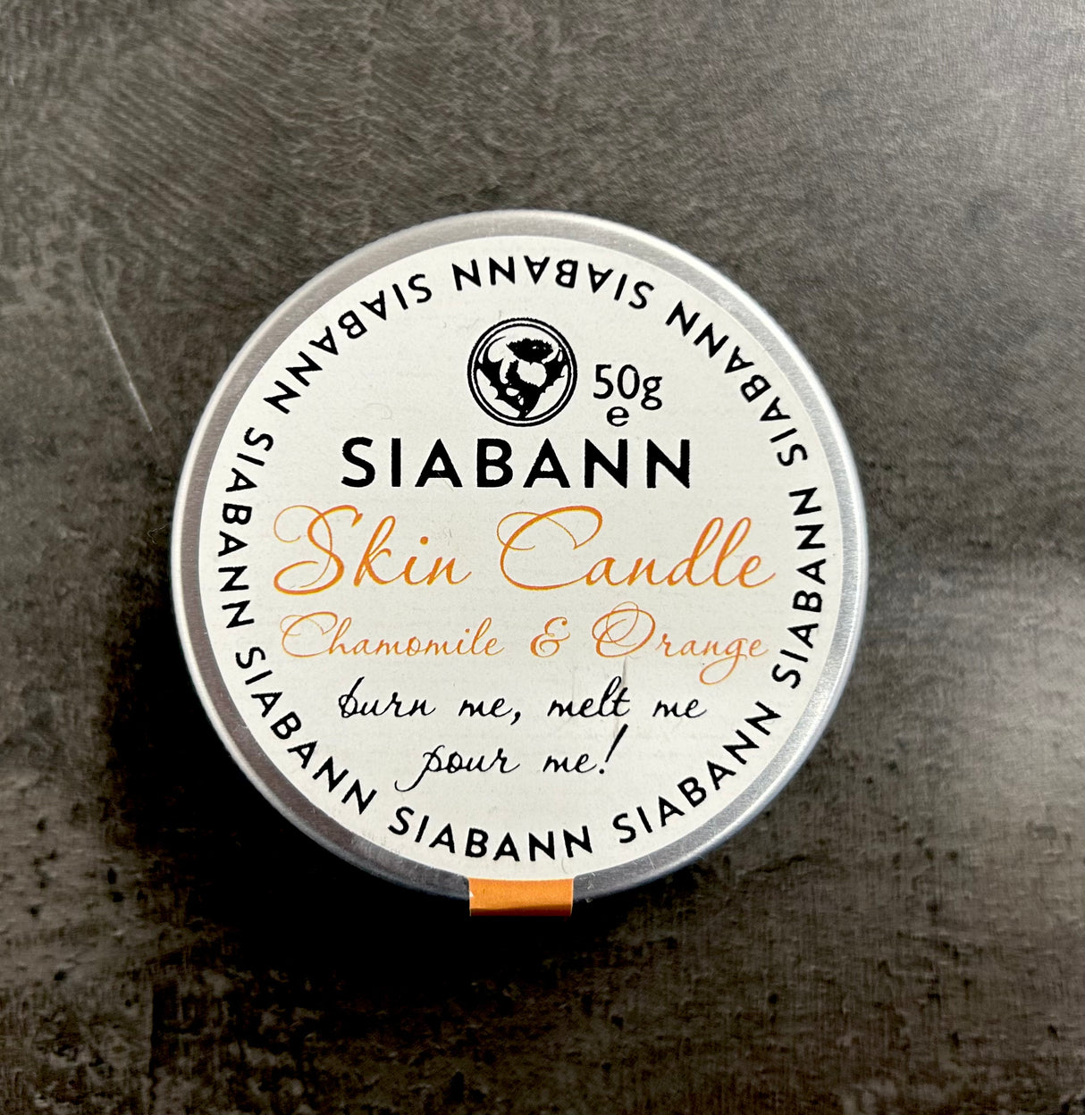 Siabann Chamomile and Orange Candle 50 g
