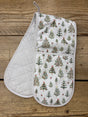 Gisela Graham Cotton Christmas Tree Oven Glove