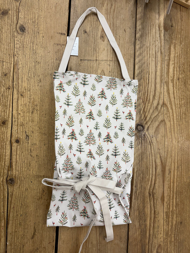 Gisela Graham Cotton Christmas Tree Apron