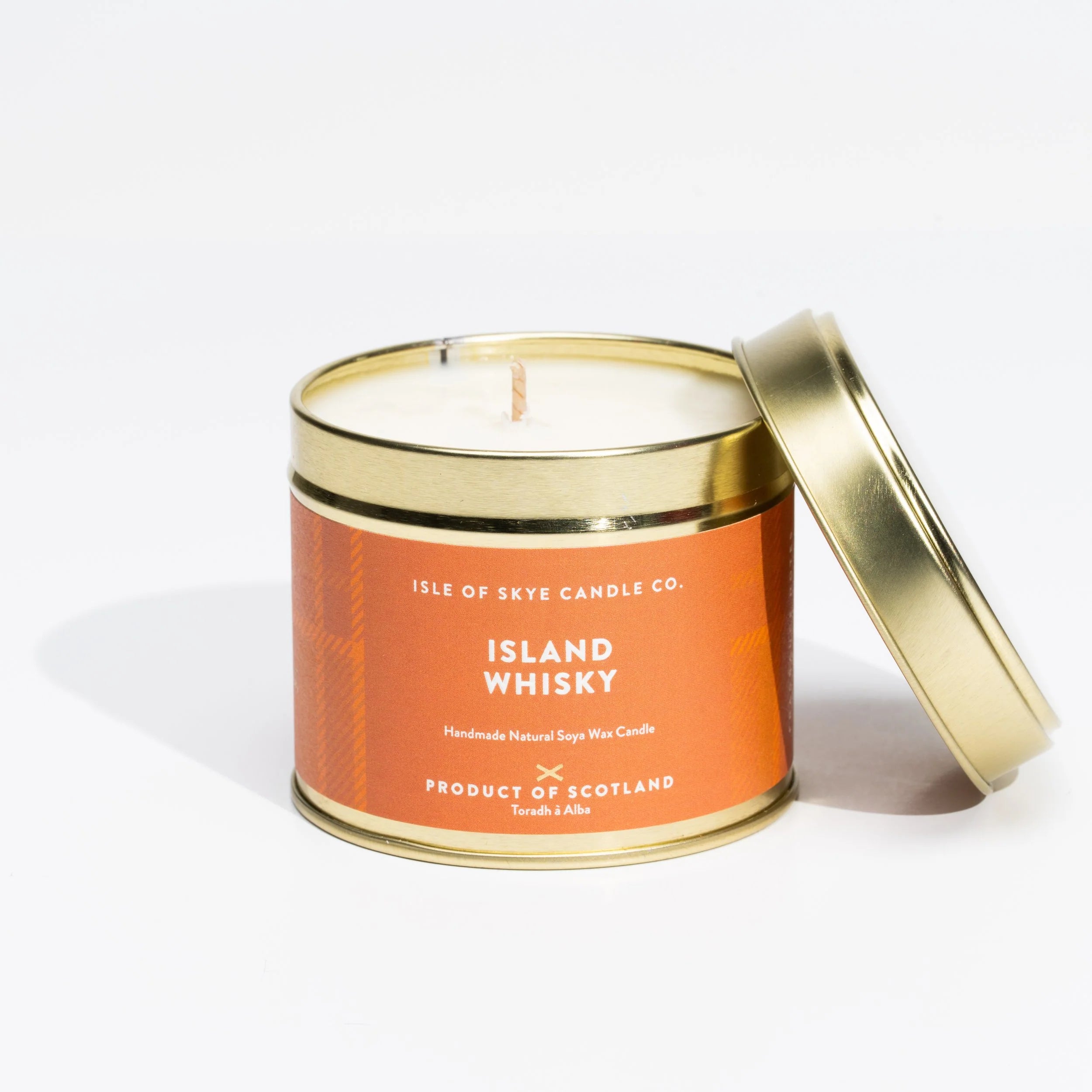 Isle of Skye Island Whisky Travel Tin Candle