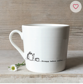 East of India Stroppy Before Coffee wobbly mug