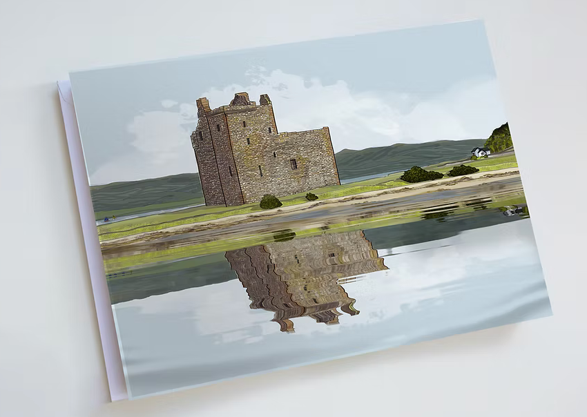 Lochranza Castle Card