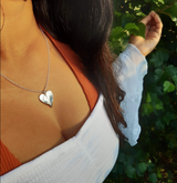 Evergreen Leaf Pendant Necklace