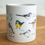 Sarah Edmonds Tits Bird Mug – illustrated design