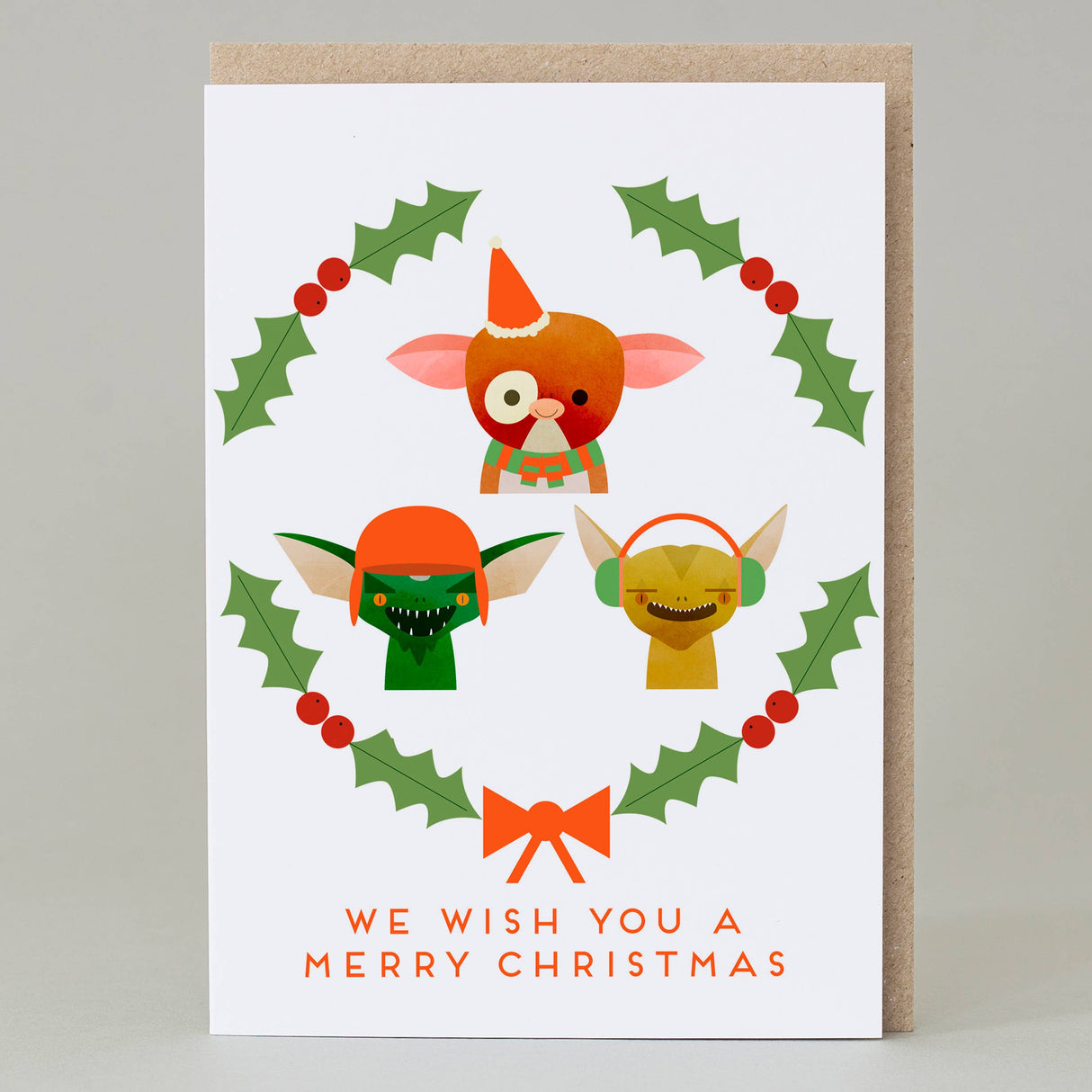Gremlins Christmas Card