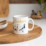 Sarah Edmonds Honkers Bird Mug – illustrated design