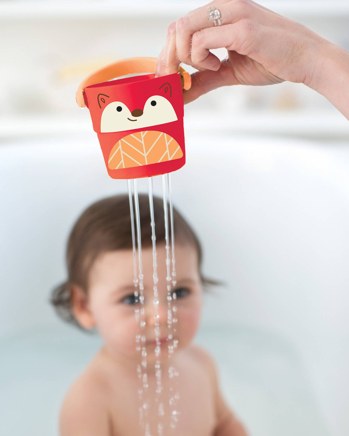 ZOO Stack & Pour Bath Buckets – Set of 5 by Skip Hop – product image 2