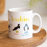 Sarah Edmonds Boobies Bird Mug – illustrated design