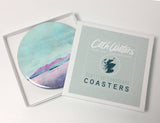 Arran over Sound of Bute Ceramic Coaster Gift Boxed