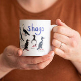 Sarah Edmonds Shags Bird Mug – illustrated design