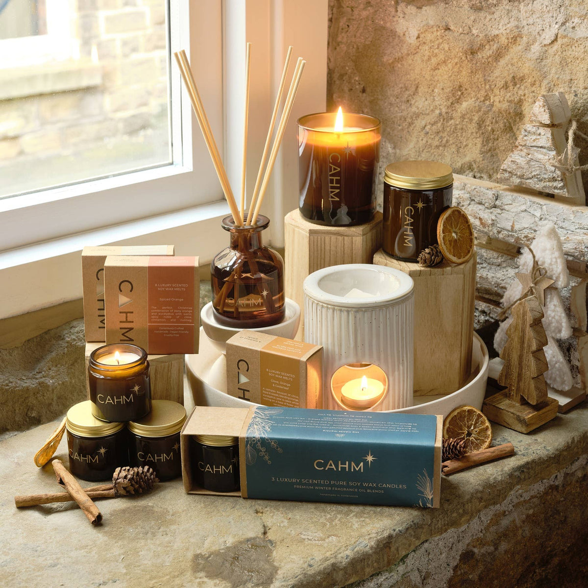 Christmas Mini Soy Candle Gift Set by CAHM – product image 2