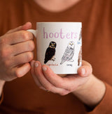 Sarah Edmonds Hooters Bird Mug – illustrated design