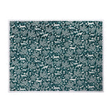 Skandi Woodland Sherpa Fleece Throw Forest: Forest / 140 x 180cm