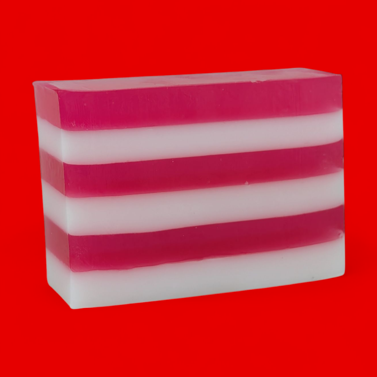 Candy Cane Handmade Soap