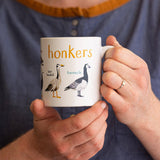 Sarah Edmonds Honkers Bird Mug – illustrated design