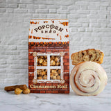 Cinnamon Roll Popcorn Shed
