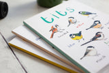 Sarah Edmonds Tits A5 Recycled Bird Notebook – illustrated design