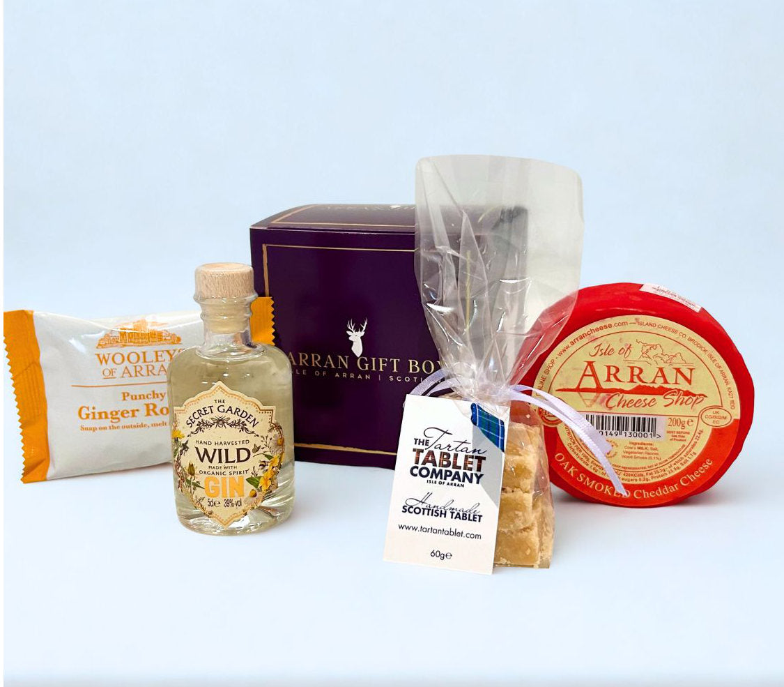 Wee Gin Lover Gift Box featuring Secret Garden Organic Wild Gin)