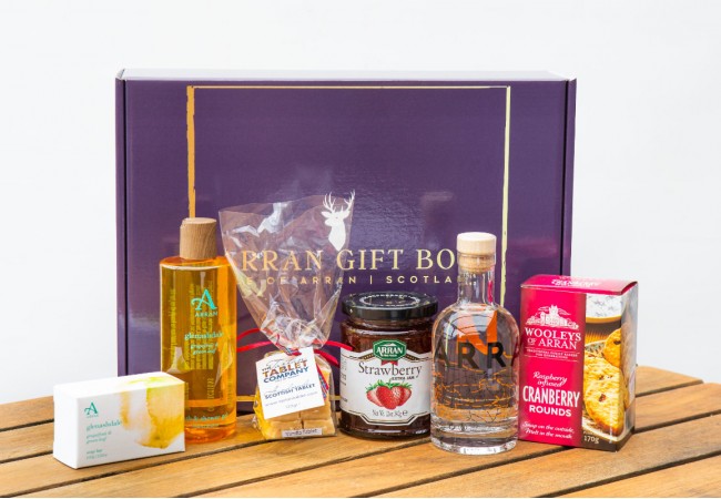 Deluxe Goatfell Arran Gin Gift Box